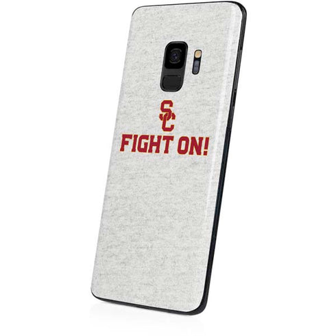 University of Southern California USC Fight On Grey Galaxy S9 Skin